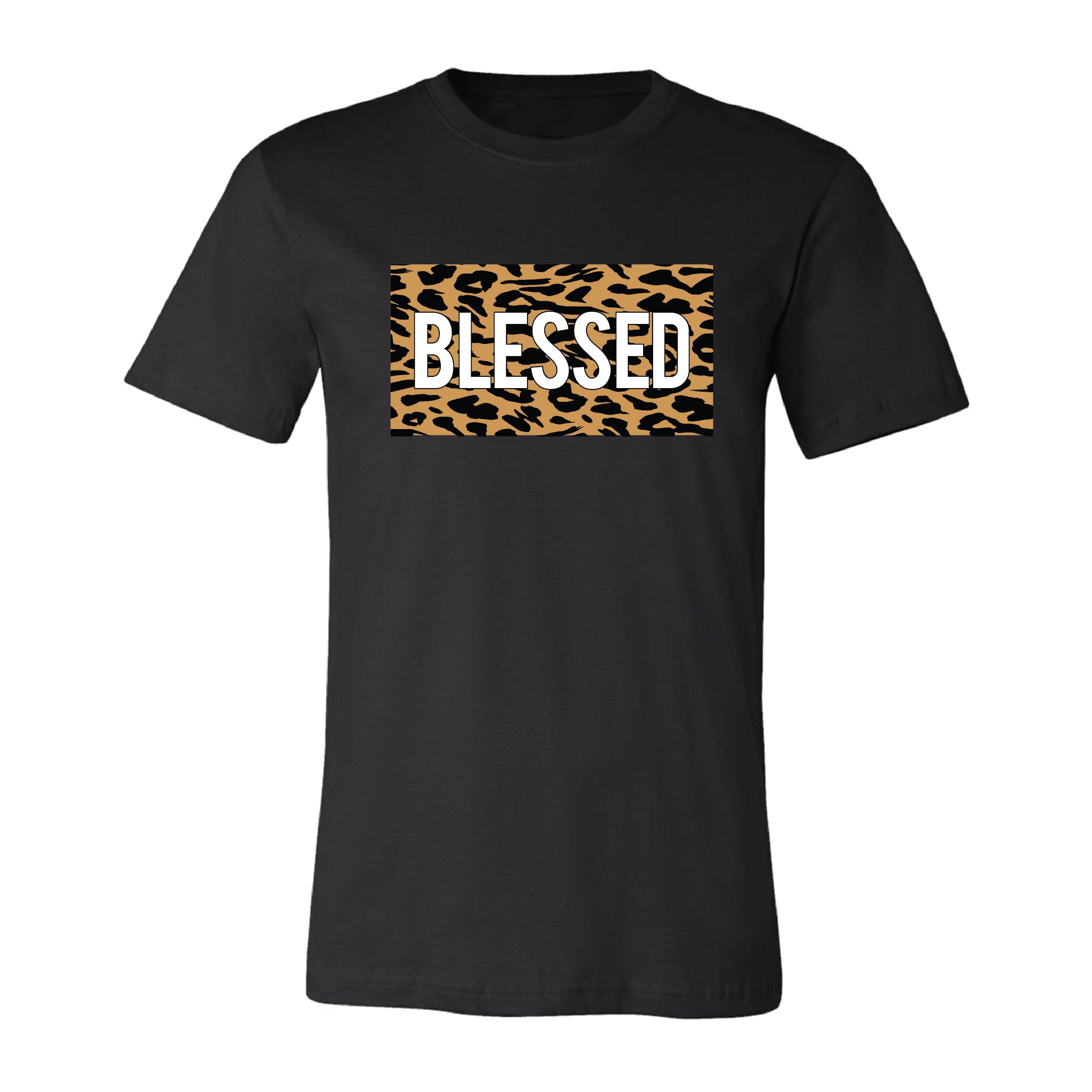 BLESSED Leopard T-Shirt
