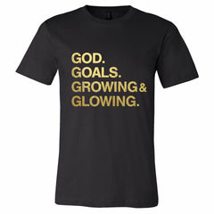 "GOD and GOALS" Tee Shirt